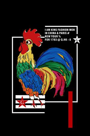 潮牌印花华亿平台图片