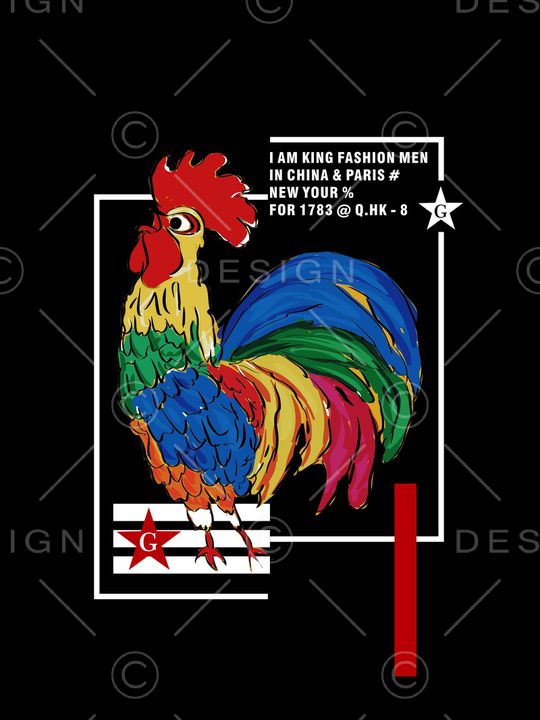 潮牌印花华亿平台图片