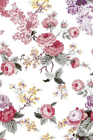 乱花印花华亿平台图片