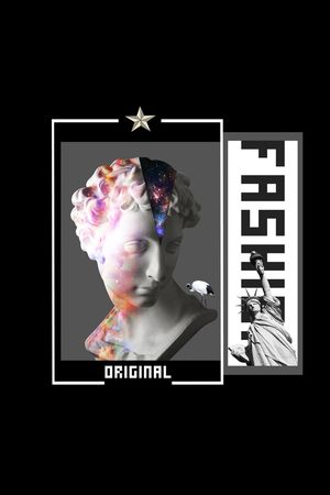 宫廷风大卫星空印花华亿平台图片