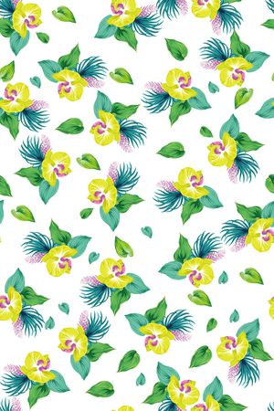 花朵印花华亿平台图片