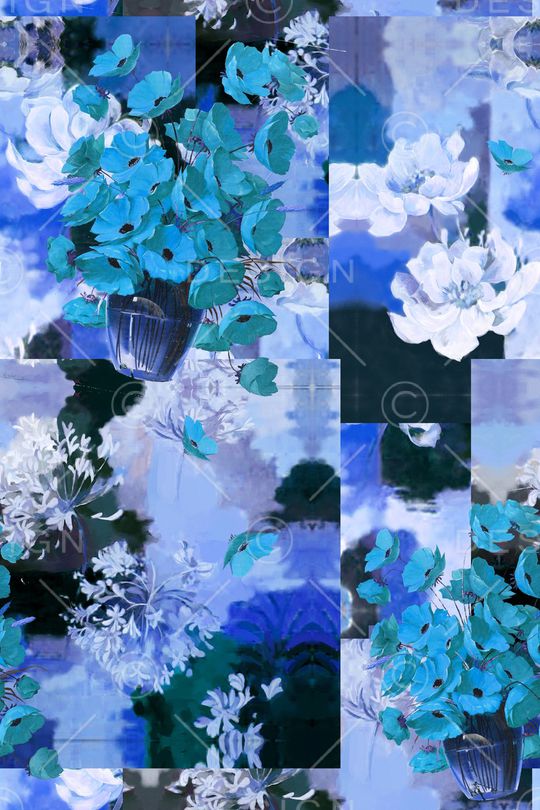 复古印花华亿平台图片