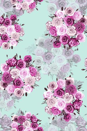 小碎花印花华亿平台图片