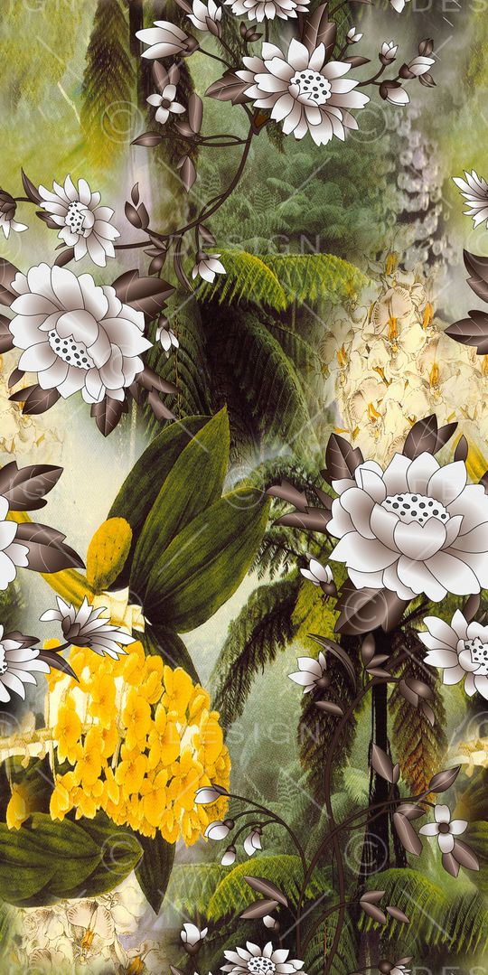 乱花印花华亿平台图片