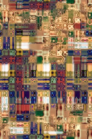 几何印花华亿平台图片