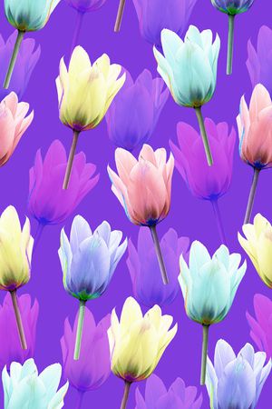 花瓣印花华亿平台图片