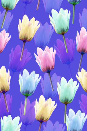 花瓣印花华亿平台图片