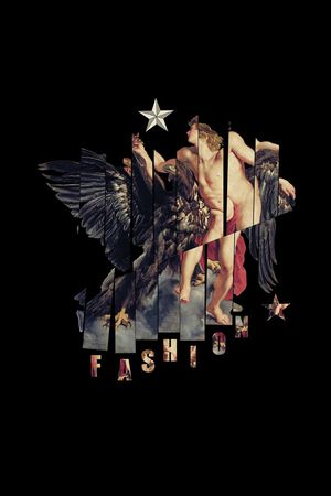 欧美复古斜切油画印花华亿平台图片