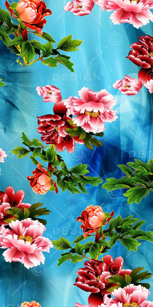 乱花印花华亿平台图片