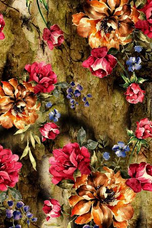 雏菊印花华亿平台图片