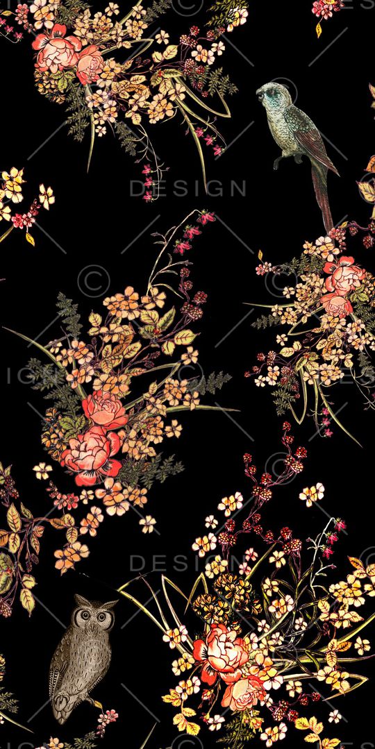 乱花印花华亿平台图片