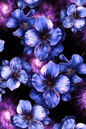 乱花印花华亿平台图片