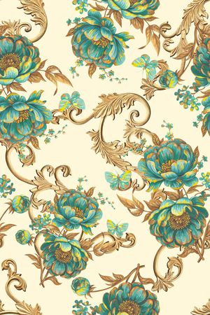 手绘印花华亿平台图片