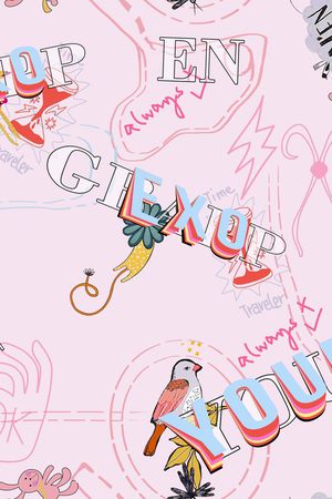 可爱印花华亿平台图片