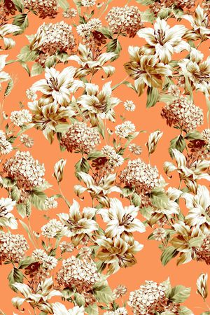 水墨印花华亿平台图片