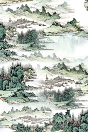 水彩印花华亿平台图片