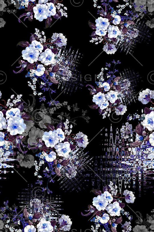 花朵印花华亿平台图片