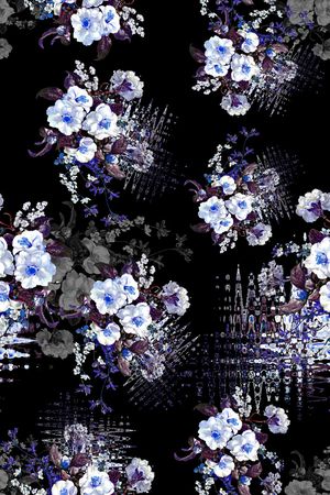 花朵印花华亿平台图片