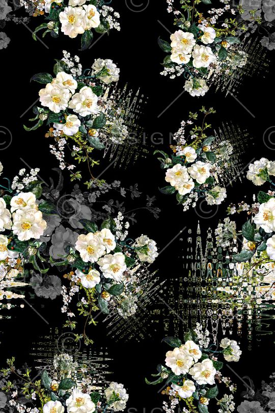 花朵印花华亿平台图片