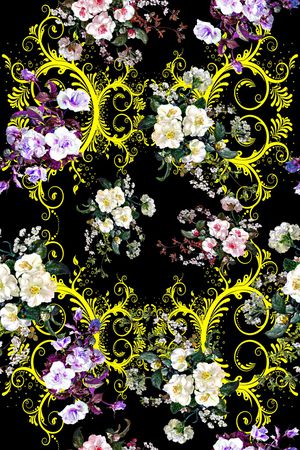 花朵印花华亿平台图片