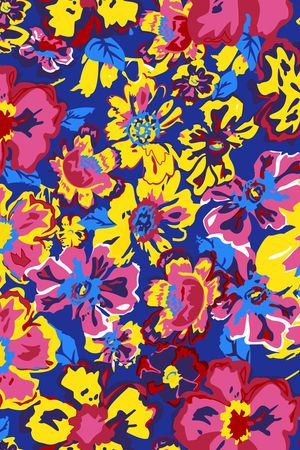 乱花印花华亿平台图片