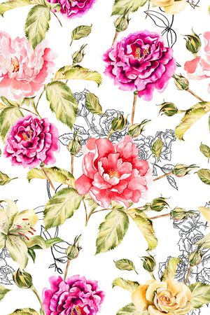 花朵印花华亿平台图片