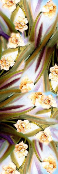 披肩长巾印花华亿平台图片