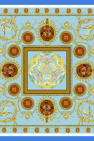 民族风印花华亿平台图片