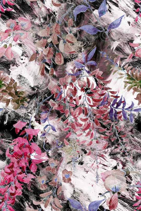 手绘印花华亿平台图片