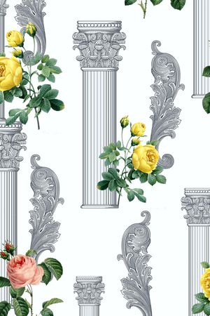 乱花印花华亿平台图片