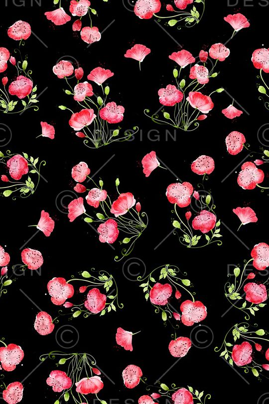 小碎花印花华亿平台图片