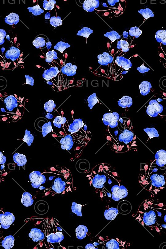 小碎花印花华亿平台图片