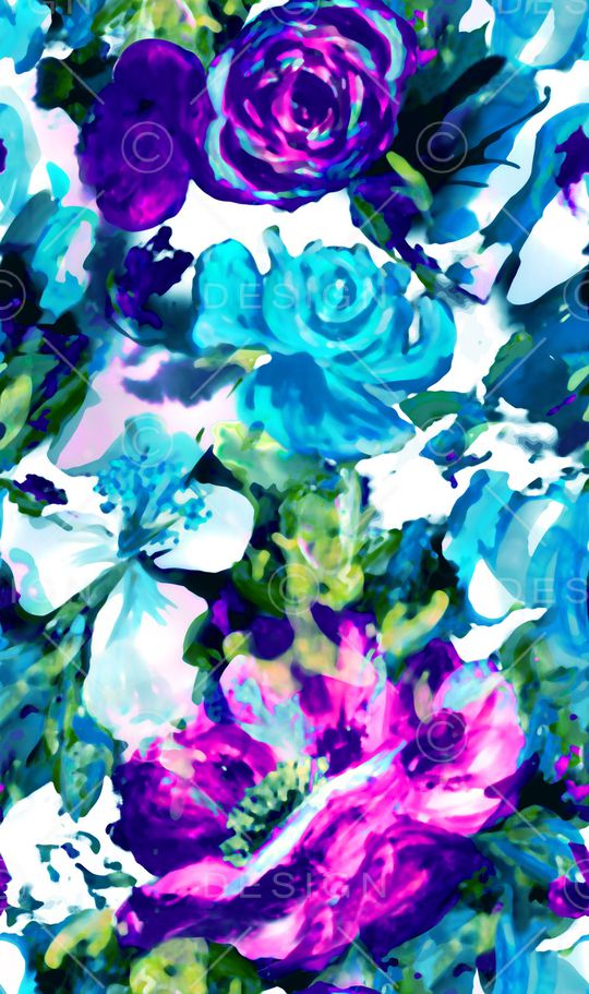 乱花印花华亿平台图片