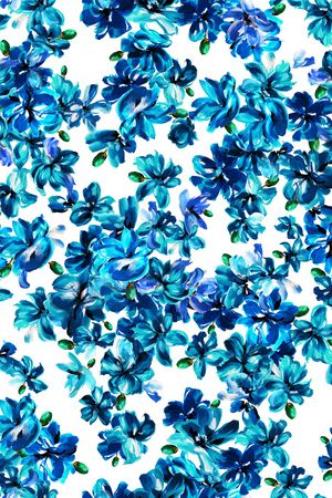 小碎花印花华亿平台图片