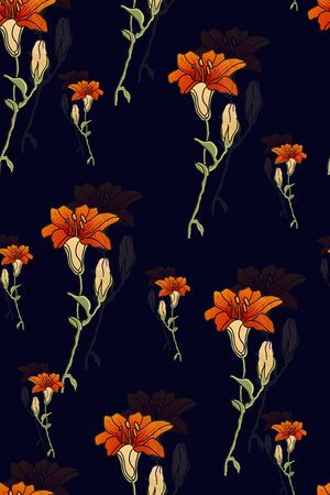 水仙花印花华亿平台图片