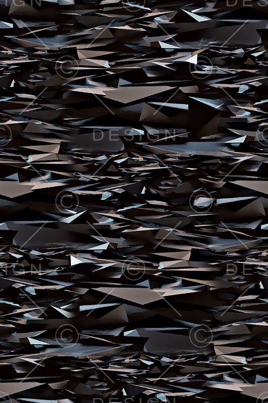 几何拼块印花华亿平台图片