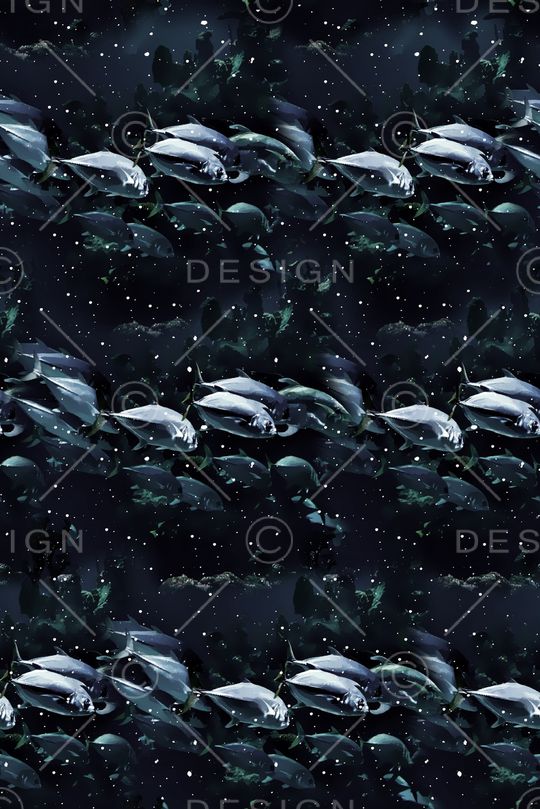 鱼印花华亿平台图片