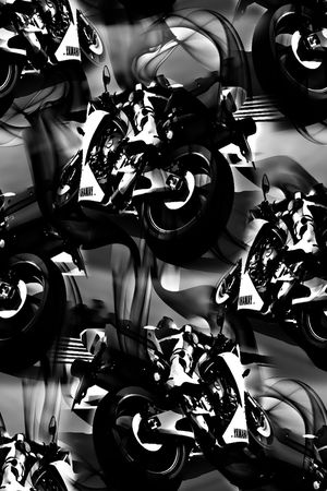 摩托车印花华亿平台图片