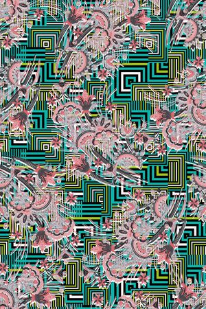 青舞-女装印花华亿平台图片