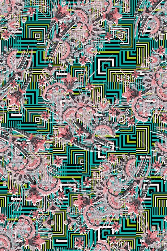 青舞-女装印花华亿平台图片