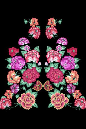 民族风印花华亿平台图片