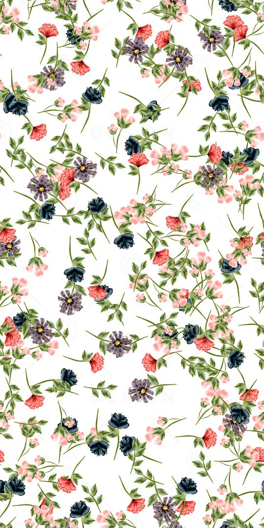 小碎花印花华亿平台图片