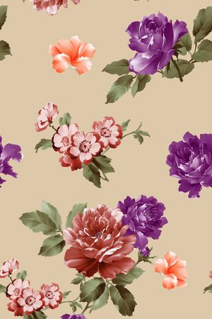 小碎花印花华亿平台图片