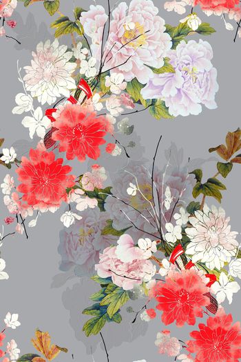 739373-中国风水墨牡丹菊花1-1