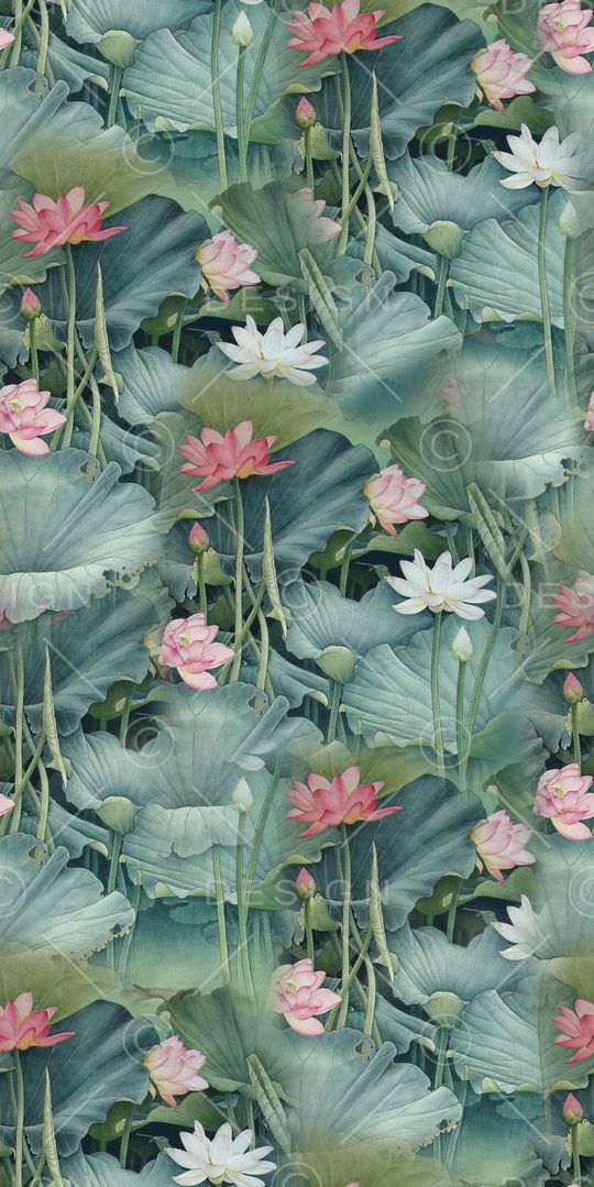 数码花卉类印花华亿平台图片