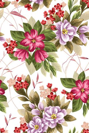 乱花印花华亿平台图片