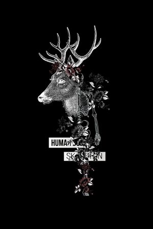 黑白印花华亿平台图片