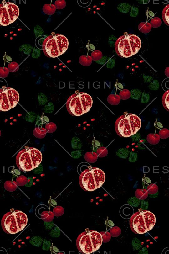 石榴印花华亿平台图片