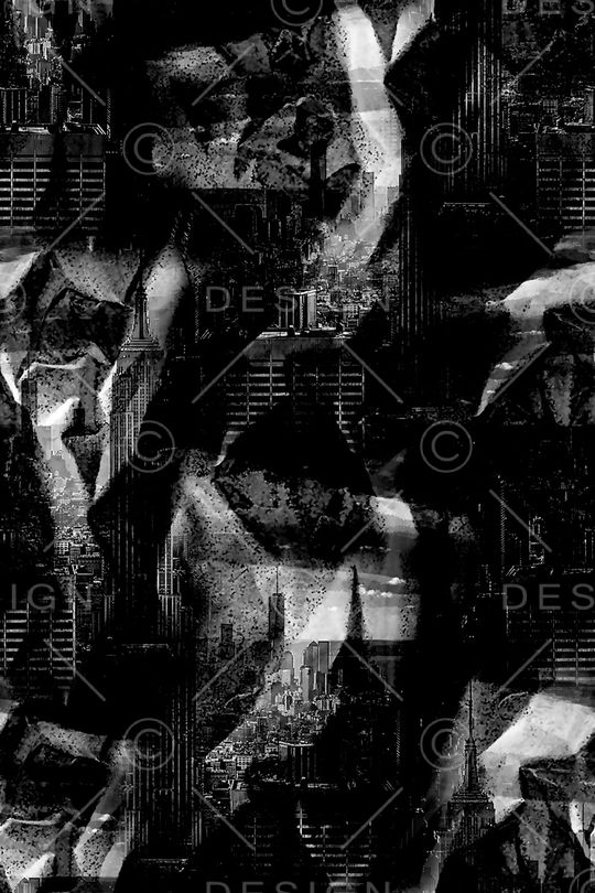 城市建筑印花华亿平台图片