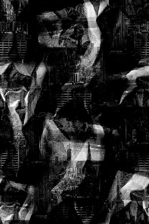 城市建筑印花华亿平台图片